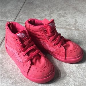 Vans Toddler Zip-up High Tops